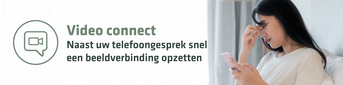 video connect voor snelle beeldverbinding met de patiënt