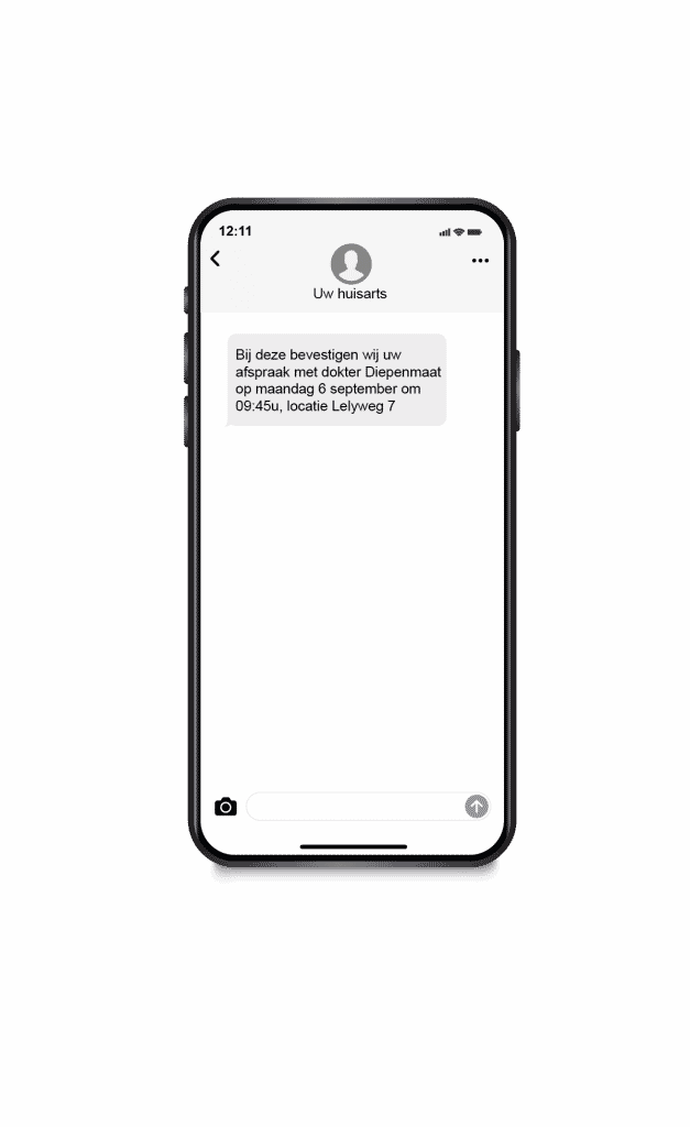 automatisch sms versturen via pc naar mobiel