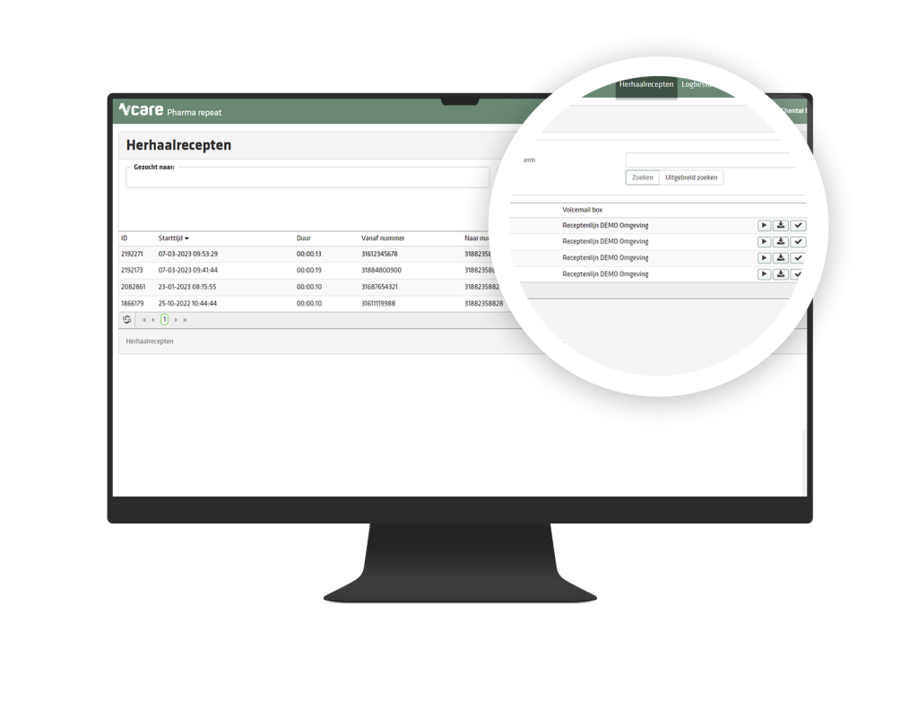 uitbreiding Pharma Repeat transcriber