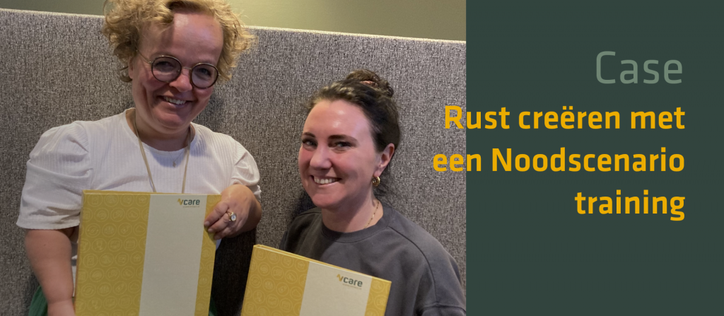 noodscenario oefenen met Vcare